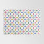 Starry Art Deco Pattern Multicolor II Rug Gallery Image 2