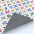Starry Art Deco Pattern Multicolor II Rug Gallery Image 4