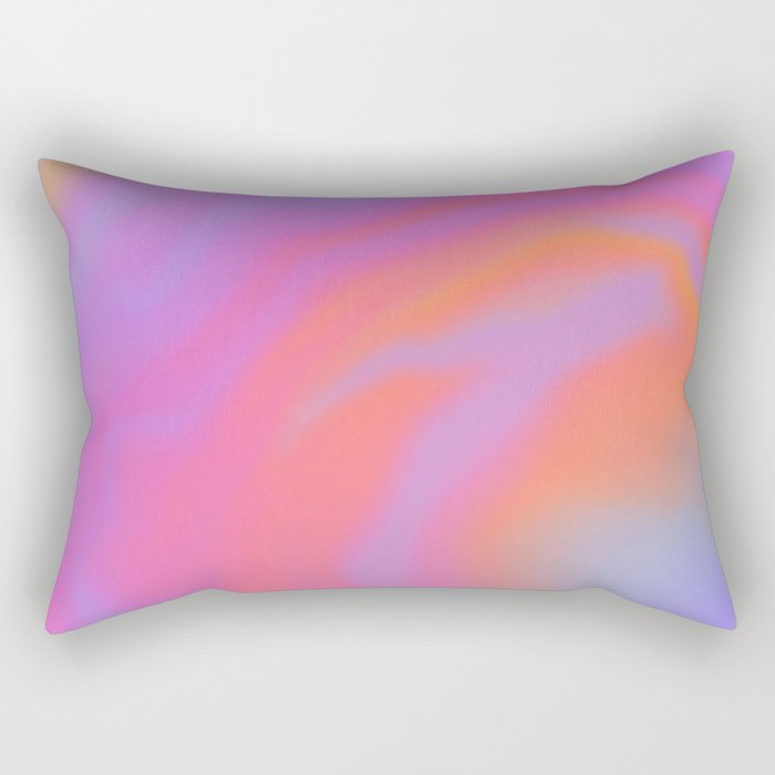 Modern crazy sunset  Rectangular Pillow Gallery Image 1