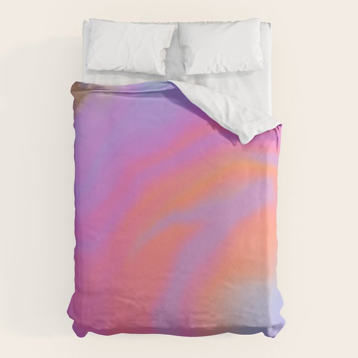 Modern crazy sunset  Duvet Cover Gallery Image 1