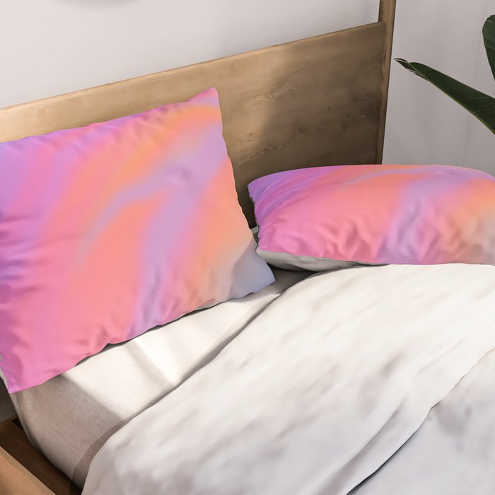 Modern crazy sunset  Pillow Sham Gallery Image 2