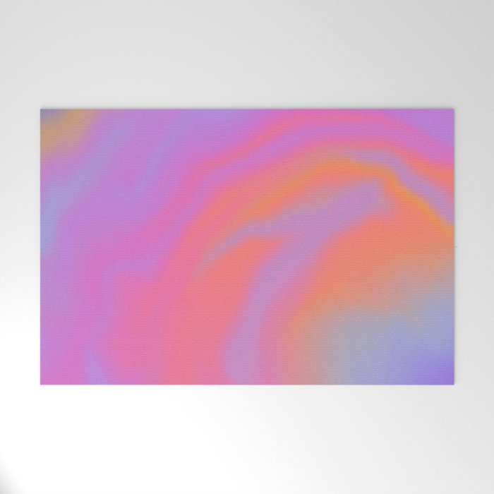 Modern crazy sunset  Welcome Mat Gallery Image 1