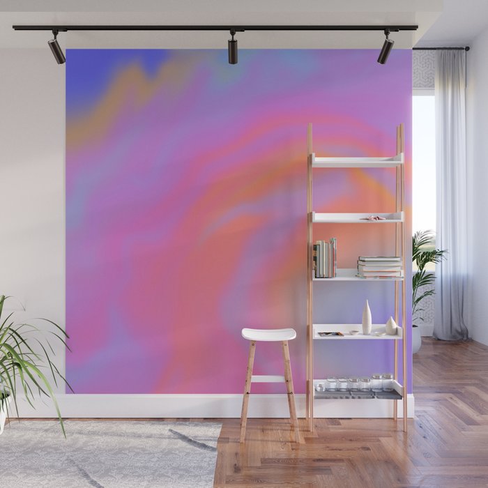 Modern crazy sunset  Wall Mural Gallery Image 1
