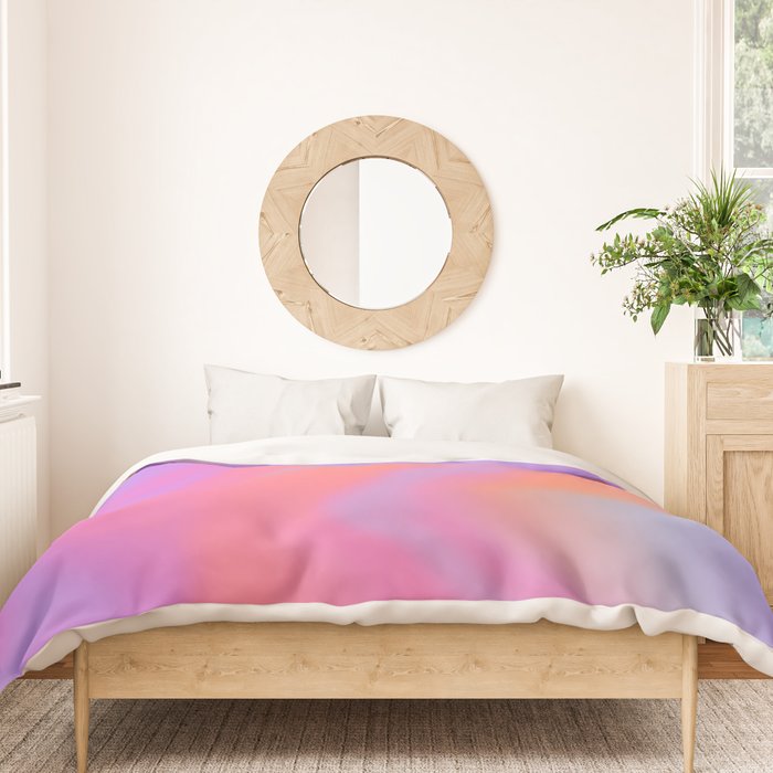 Modern crazy sunset  Duvet Cover Gallery Image 3