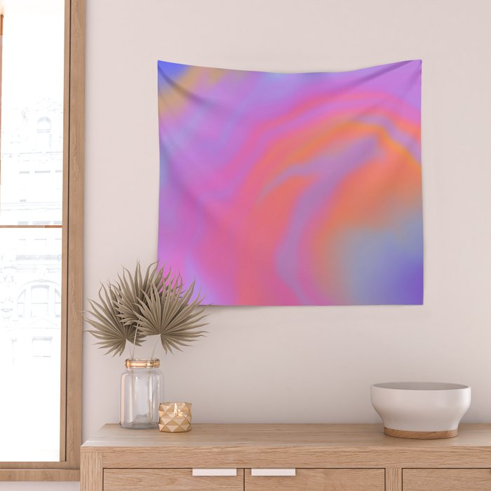 Modern crazy sunset  Wall Tapestry Gallery Image 2