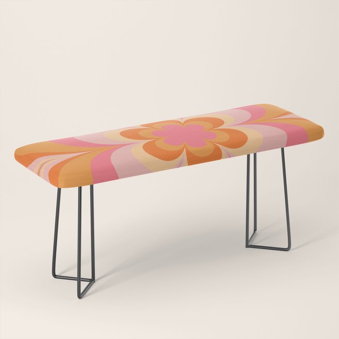 Retro Flower Bench Gallery Image 1