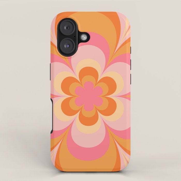 Retro Flower iPhone Case Gallery Image 1