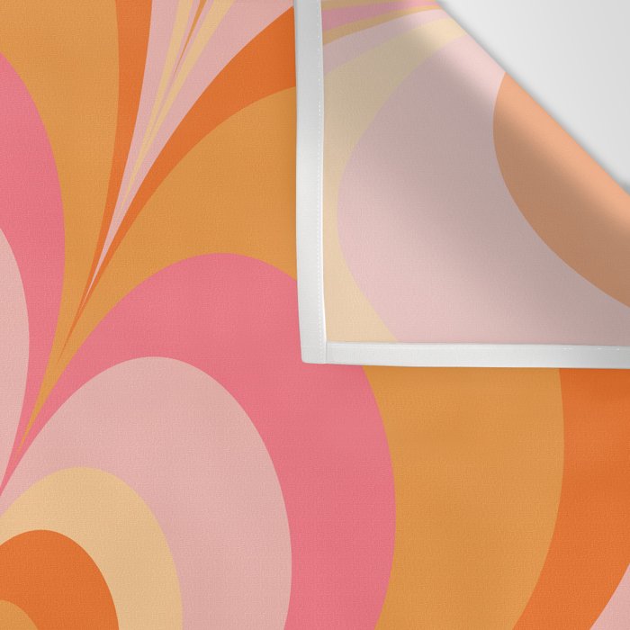 Retro Flower Wall Tapestry Gallery Image 3