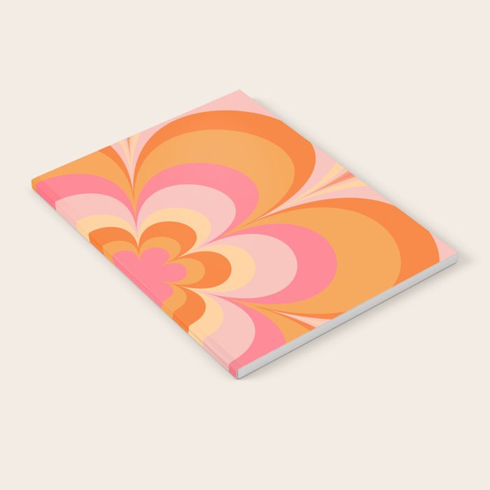 Retro Flower Notebook Gallery Image 2
