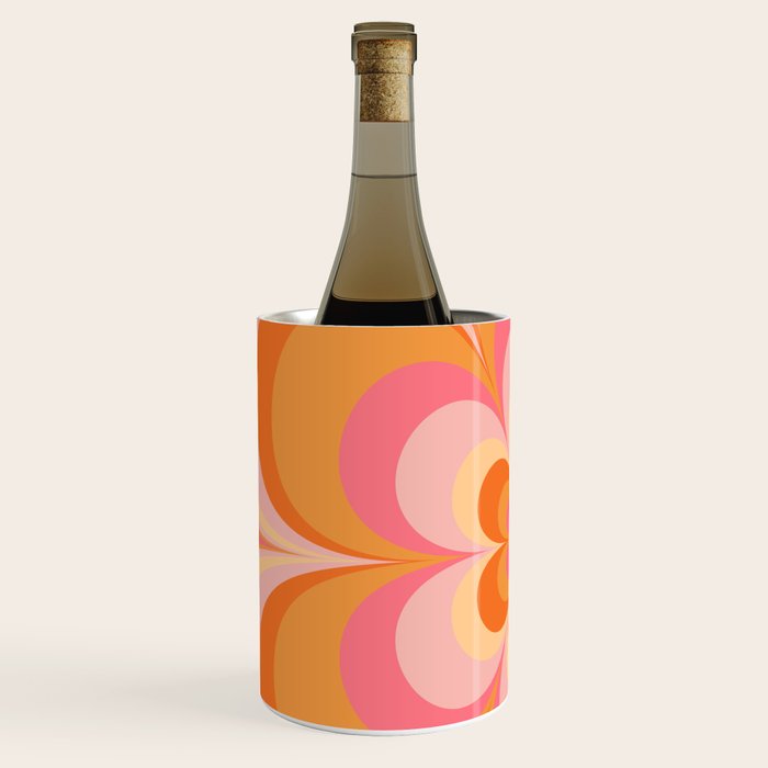 Retro Flower Wine Chiller Gallery Image 2
