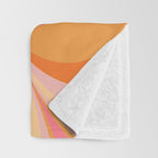 Retro Flower Throw Blanket Gallery Image 3