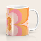 Retro Flower Coffee Mug Gallery Image 1