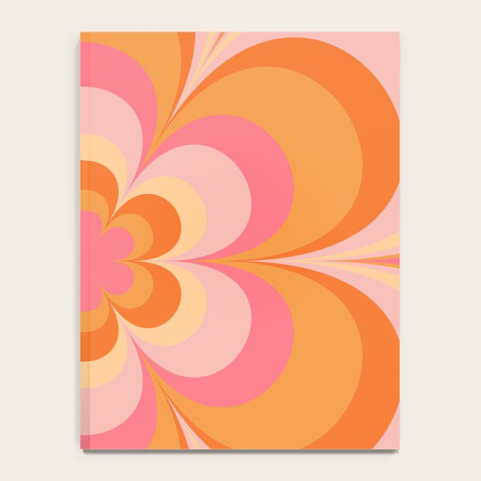 Retro Flower Notebook Gallery Image 4