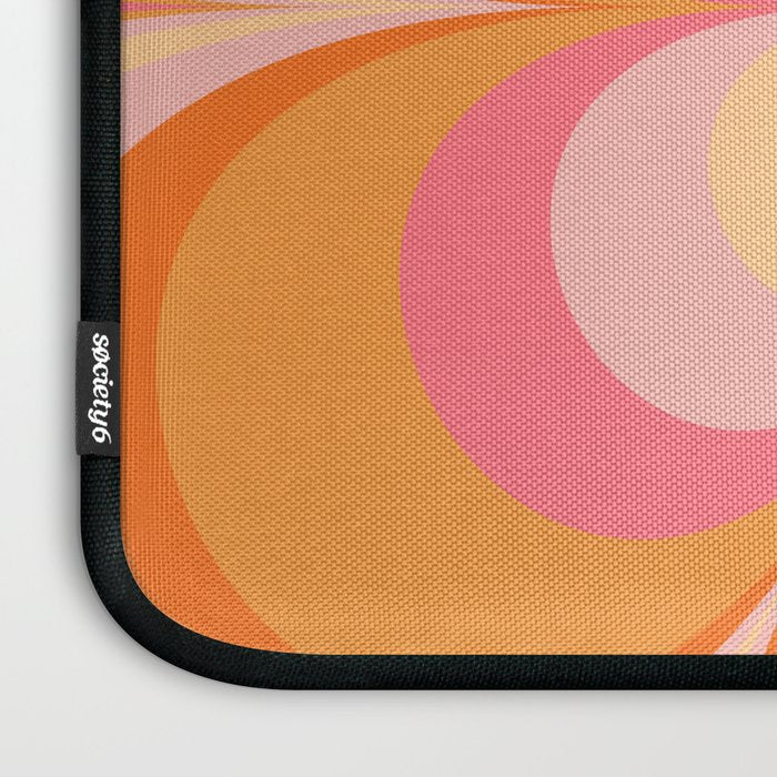 Retro Flower Laptop Sleeve Gallery Image 3