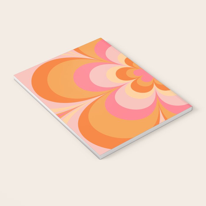 Retro Flower Notebook Gallery Image 3