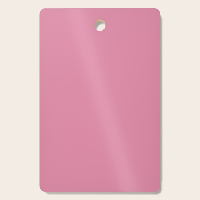 Bubble Gum Pink Solid Color Cutting Board Gallery Image 1