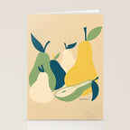 Still life, pears  Stationery Card Gallery Image 2