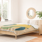 Still life, pears  Duvet Cover Gallery Image 2
