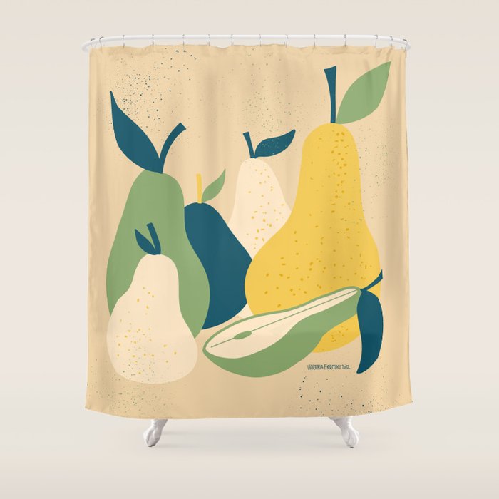 Still life, pears  Shower Curtain Gallery Image 1