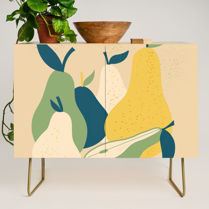 Still life, pears  Credenza Gallery Image 1