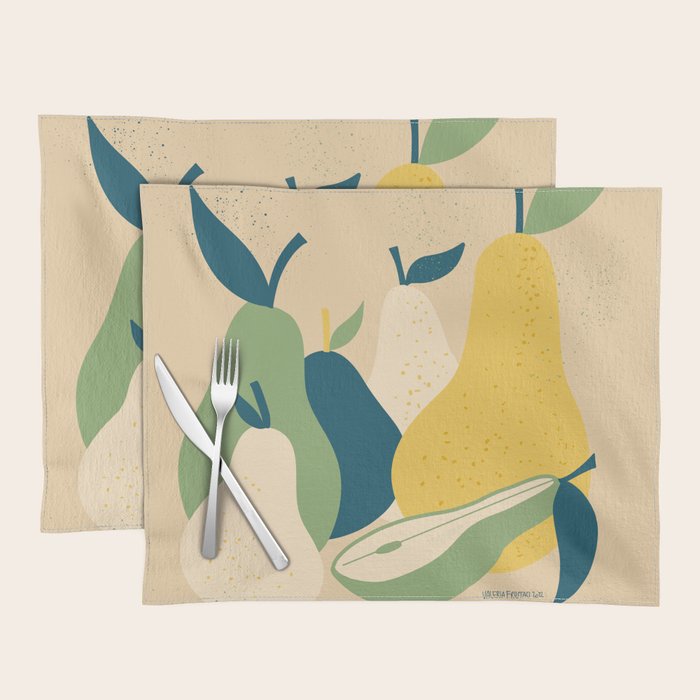Still life, pears  Placemat Gallery Image 1