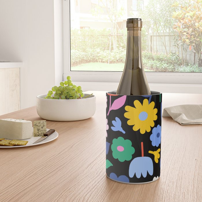 Floral Medley - night Wine Chiller Gallery Image 4