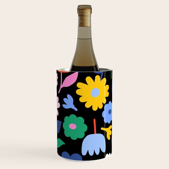 Floral Medley - night Wine Chiller Gallery Image 1