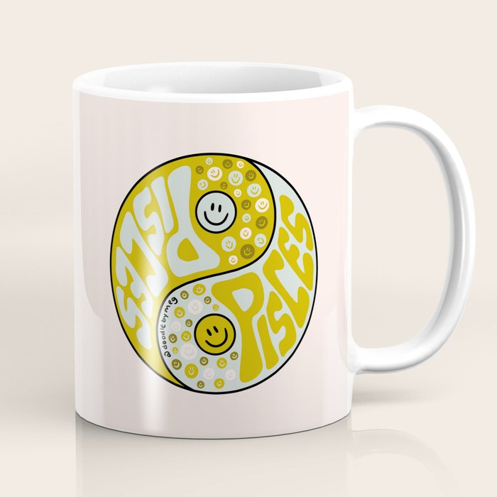 Pisces Yin Yang Coffee Mug Gallery Image 1