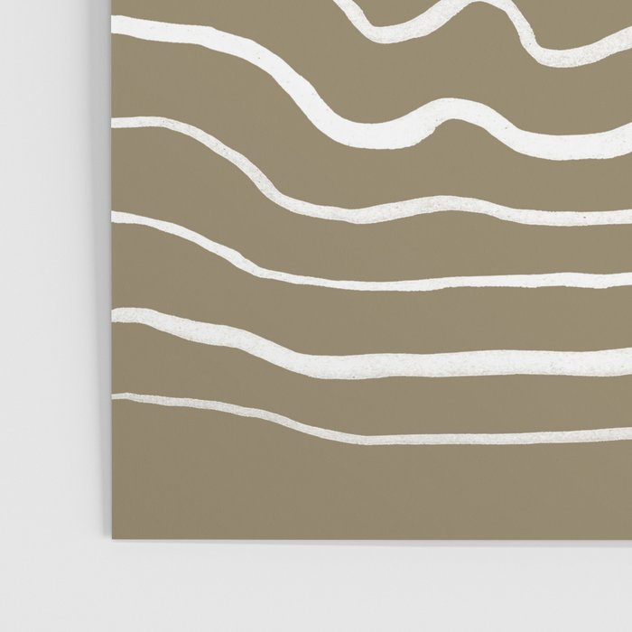 Simple Wavy Lines Poster Gallery Image 3