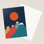 Cat Landscape 10 Stationery Card Gallery Image 2