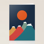 Cat Landscape 10 Stationery Card Gallery Image 2