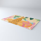Panthers in Magical Garden Rug Gallery Image 3