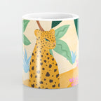 Panthers in Magical Garden Coffee Mug Gallery Image 4