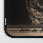Canyon de Chelly - Chinle, Arizona - Navajo Indians on Horseback by Edward Curtis Laptop Sleeve Gallery Image 3