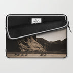 Canyon de Chelly - Chinle, Arizona - Navajo Indians on Horseback by Edward Curtis Laptop Sleeve Gallery Image 2