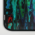 Radiant Resonance Colorful Psychedelic Distorted Paint Laptop Sleeve Gallery Image 3