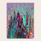 Radiant Resonance Colorful Psychedelic Distorted Paint Notebook Gallery Image 4