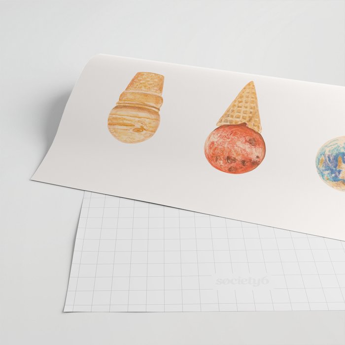Planetarium Sugarium Wrapping Paper Gallery Image 2