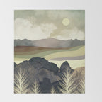 Retro Afternoon Throw Blanket Gallery Image 2