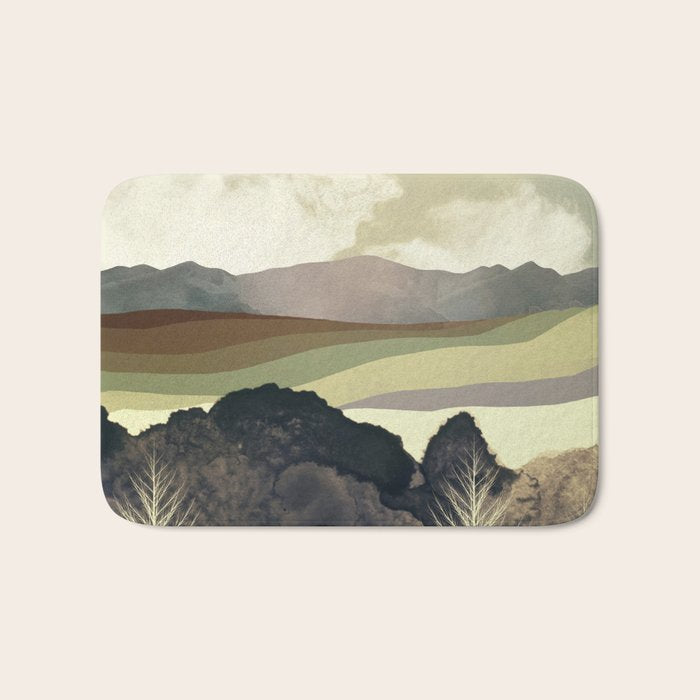 Retro Afternoon Bath Mat Gallery Image 1