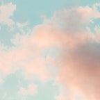 Cotton Candy Clouds - Nature Photography Art Print, Pastel Coffee Mug Gallery Image 2