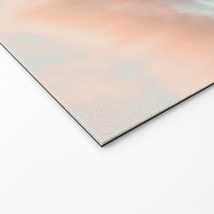 Cotton Candy Clouds - Nature Photography Art Print, Pastel Welcome Mat Gallery Image 2