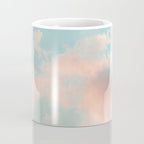 Cotton Candy Clouds - Nature Photography Art Print, Pastel Coffee Mug Gallery Image 4
