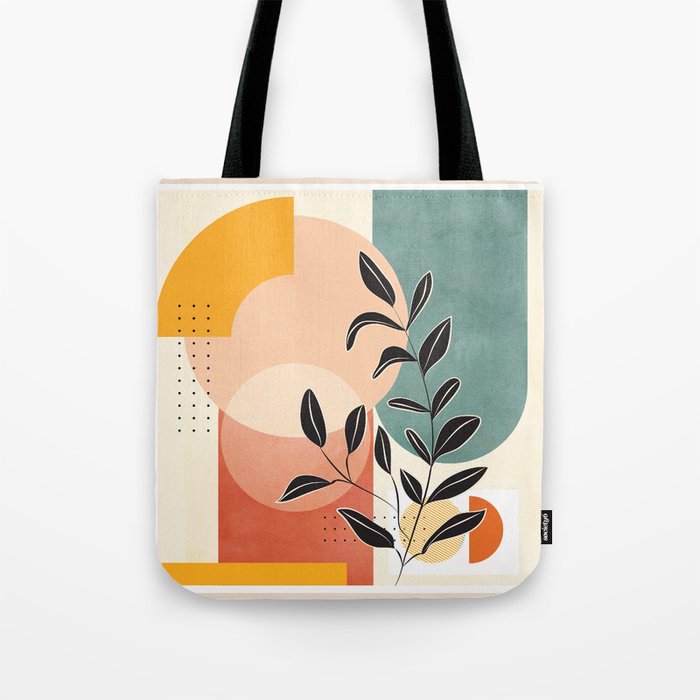 Tropical Geometry 9 Tote Bag Gallery Image 1