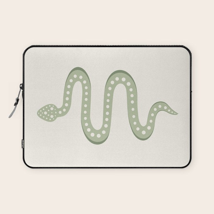 Minimal Snake XXXIV Laptop Sleeve Gallery Image 1