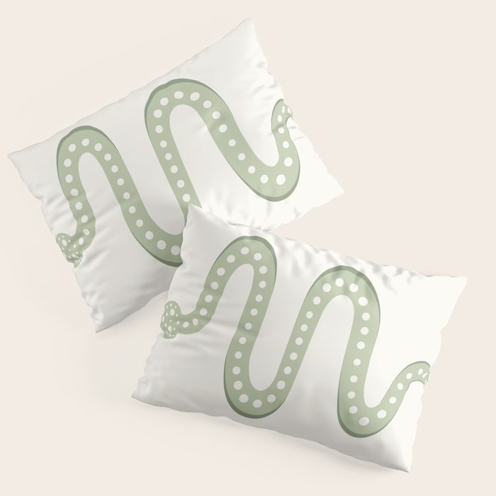 Minimal Snake XXXIV Pillow Sham Gallery Image 3