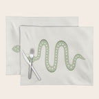 Minimal Snake XXXIV Placemat Gallery Image 1