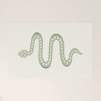 Minimal Snake XXXIV Welcome Mat Gallery Image 1