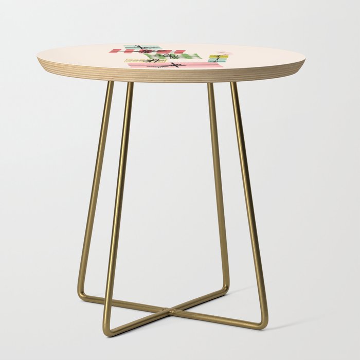 Wobbly pile of Christmas presents Side Table Gallery Image 1