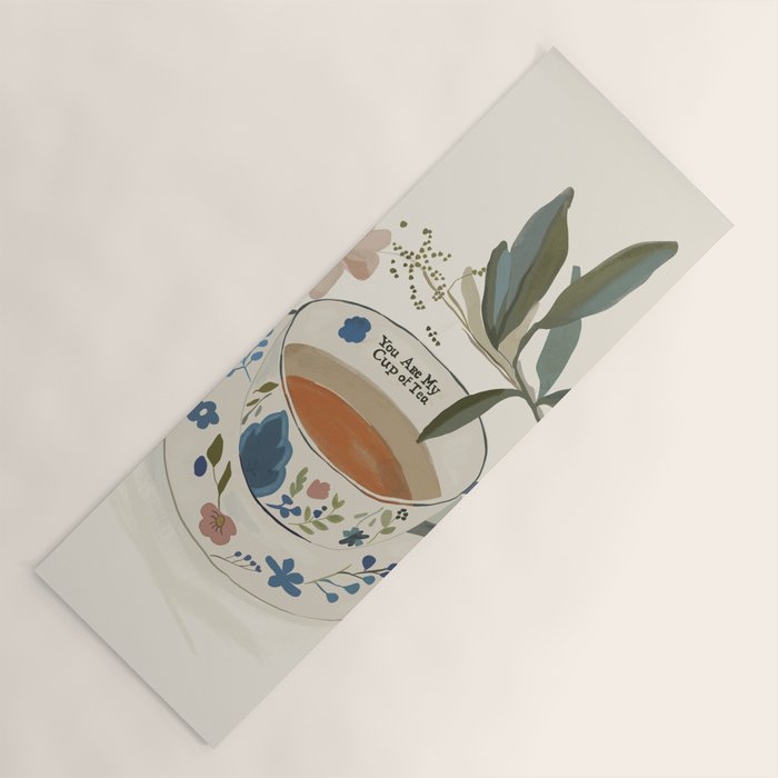 You are My Cup of Tea 4 Yoga Mat Gallery Image 1